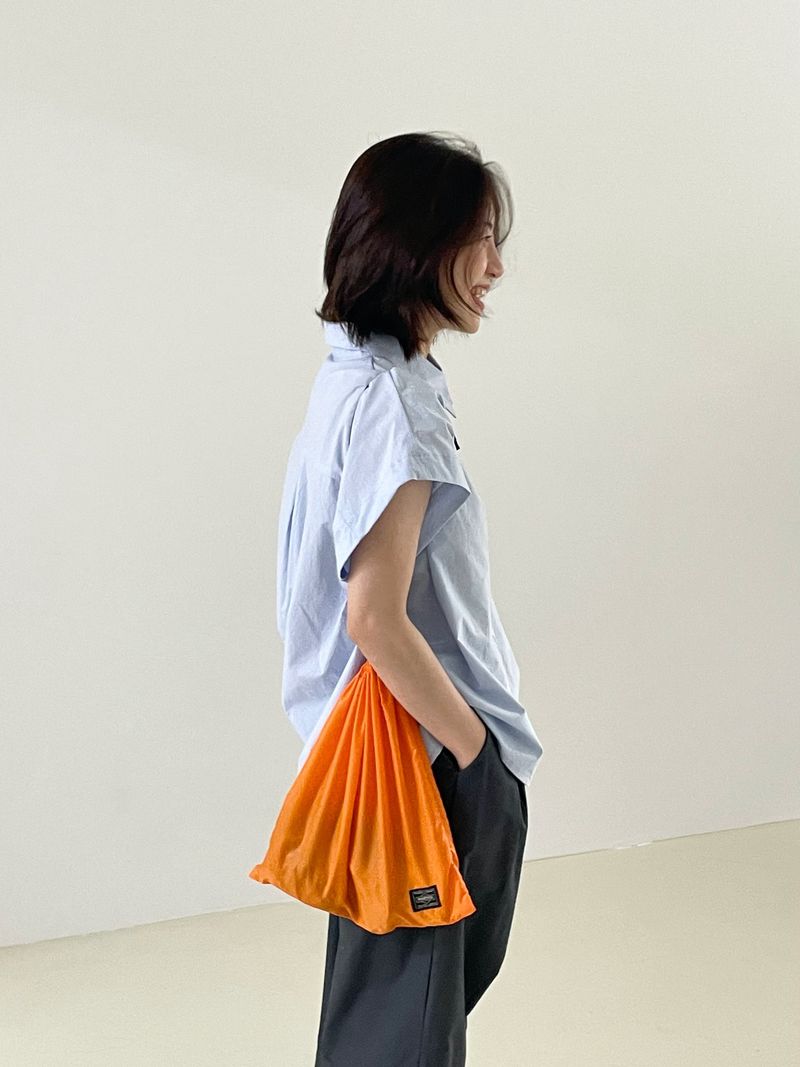 Dull bizo pintuck wide pants