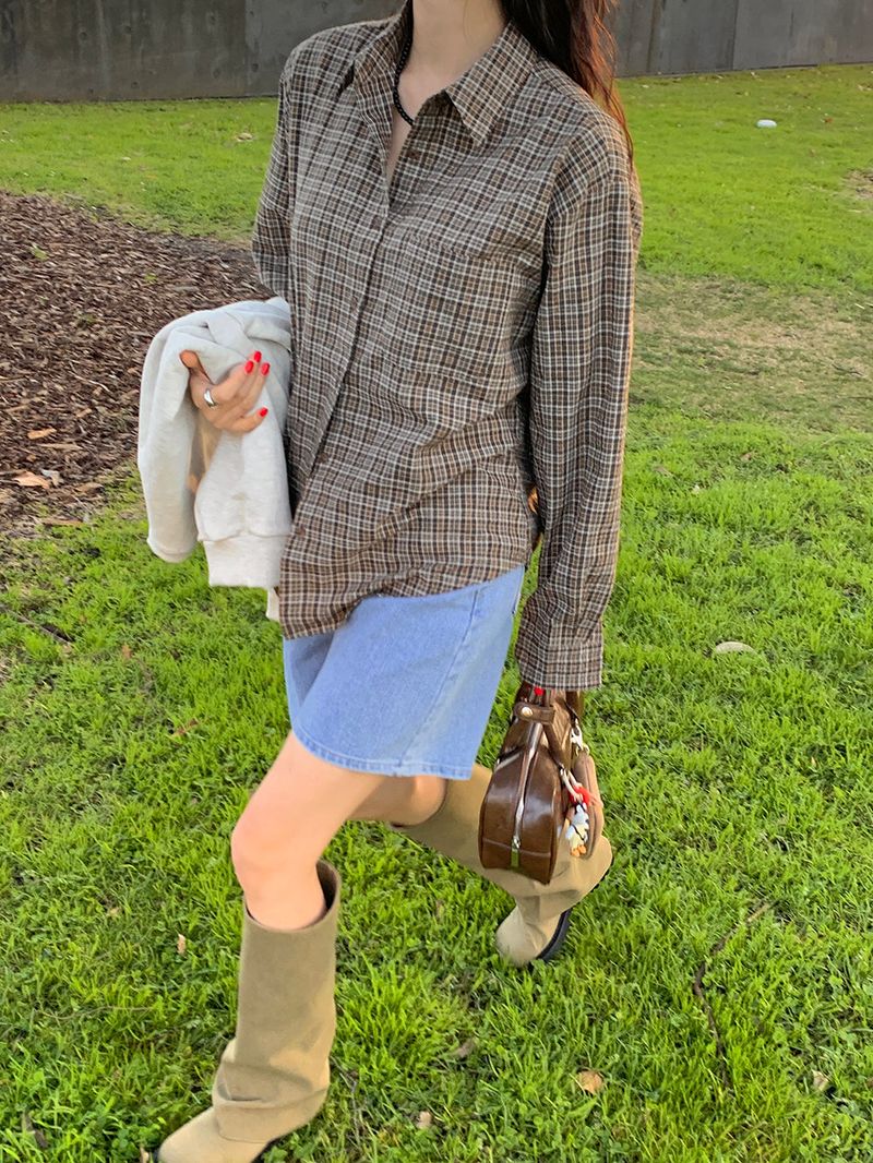 Diack checkered shirt