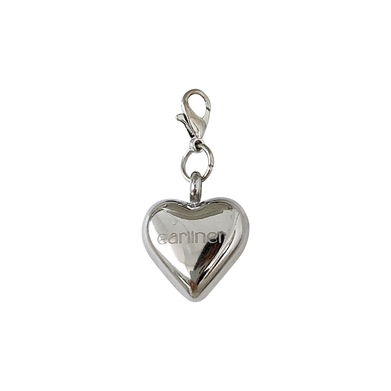 [handmade] heart logo keyring