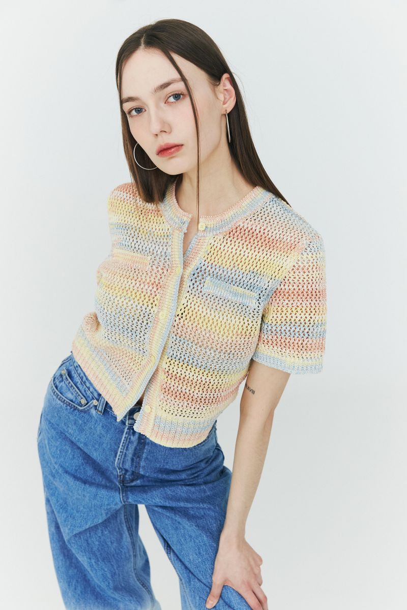MAJO FACTORY（マジョファクトリー）の「クロシェット ニット カーディガン（）」