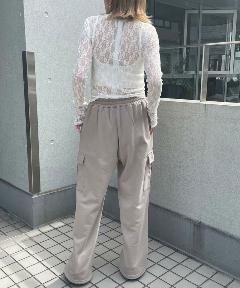 スウェットカーゴパンツ