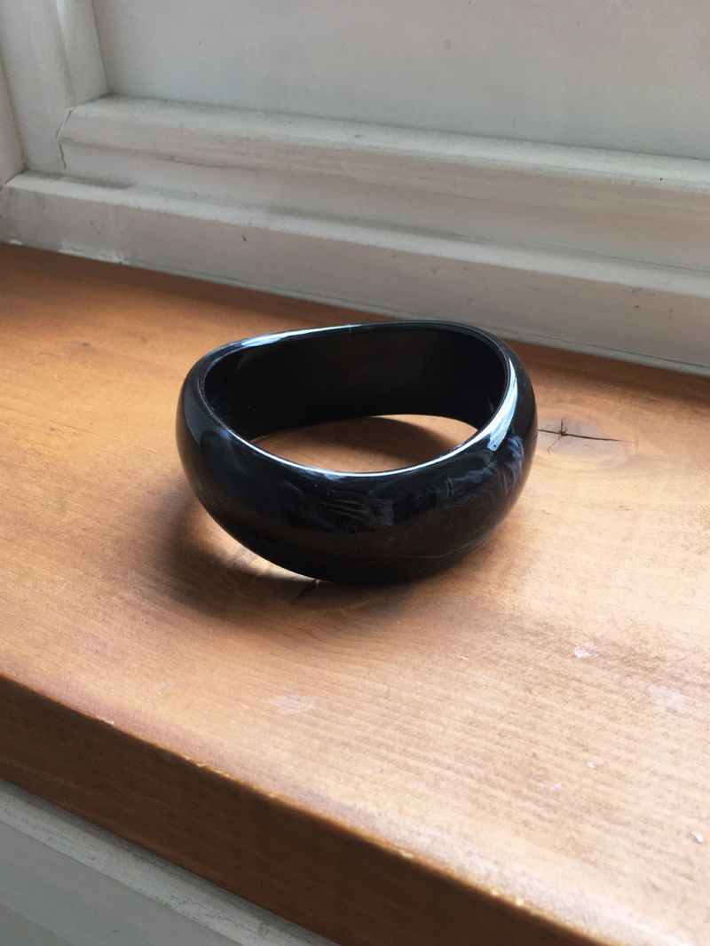 Bold acrylic bangle