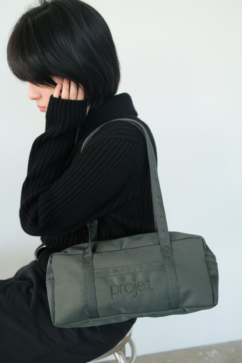 compact duffle bag (deep green)