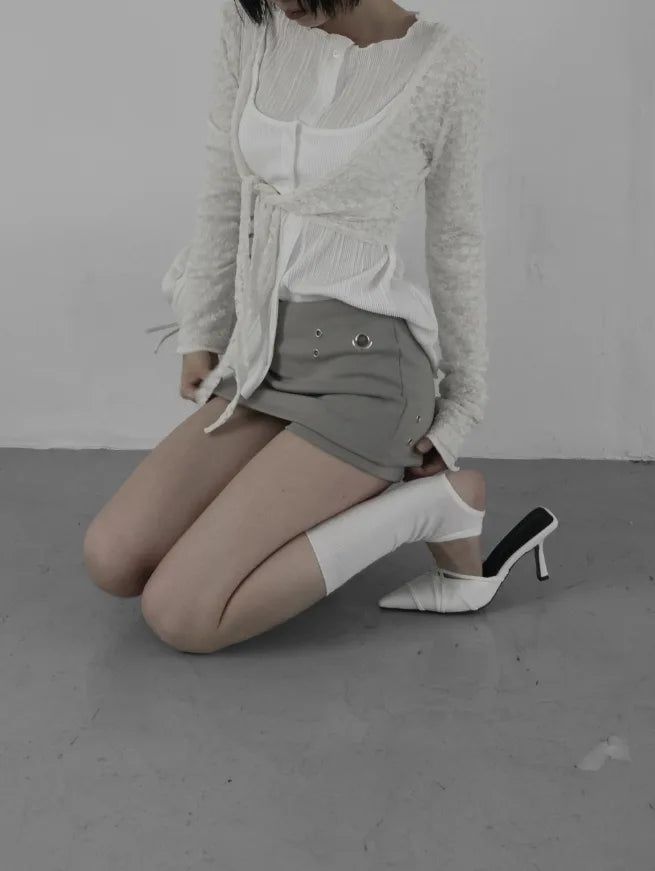 Noi Eyelet Skirt Pants