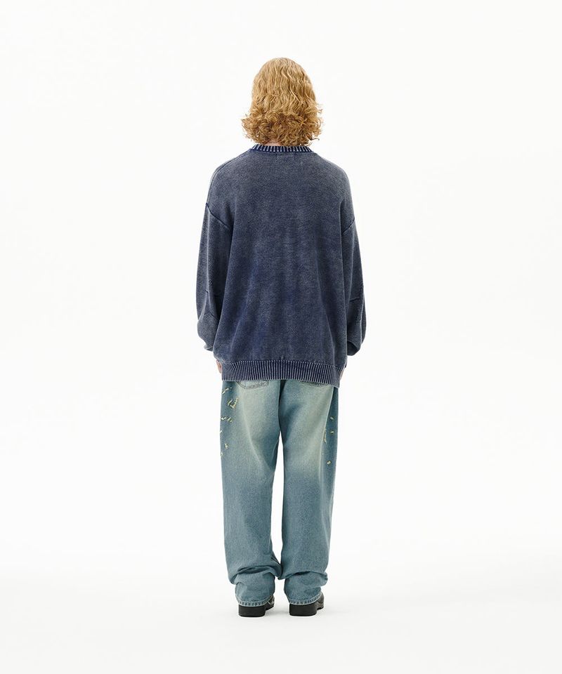 PIGMENT FLAG KNIT SWEATER