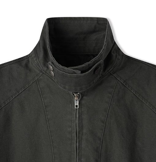 Posie Washed Cotton Blouson Jacket