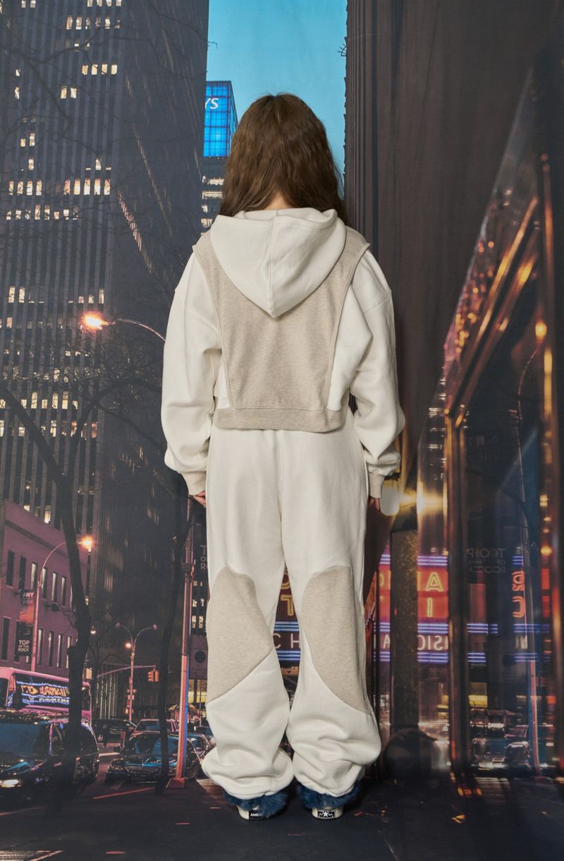 HEART JOGGER PT (IVORY)