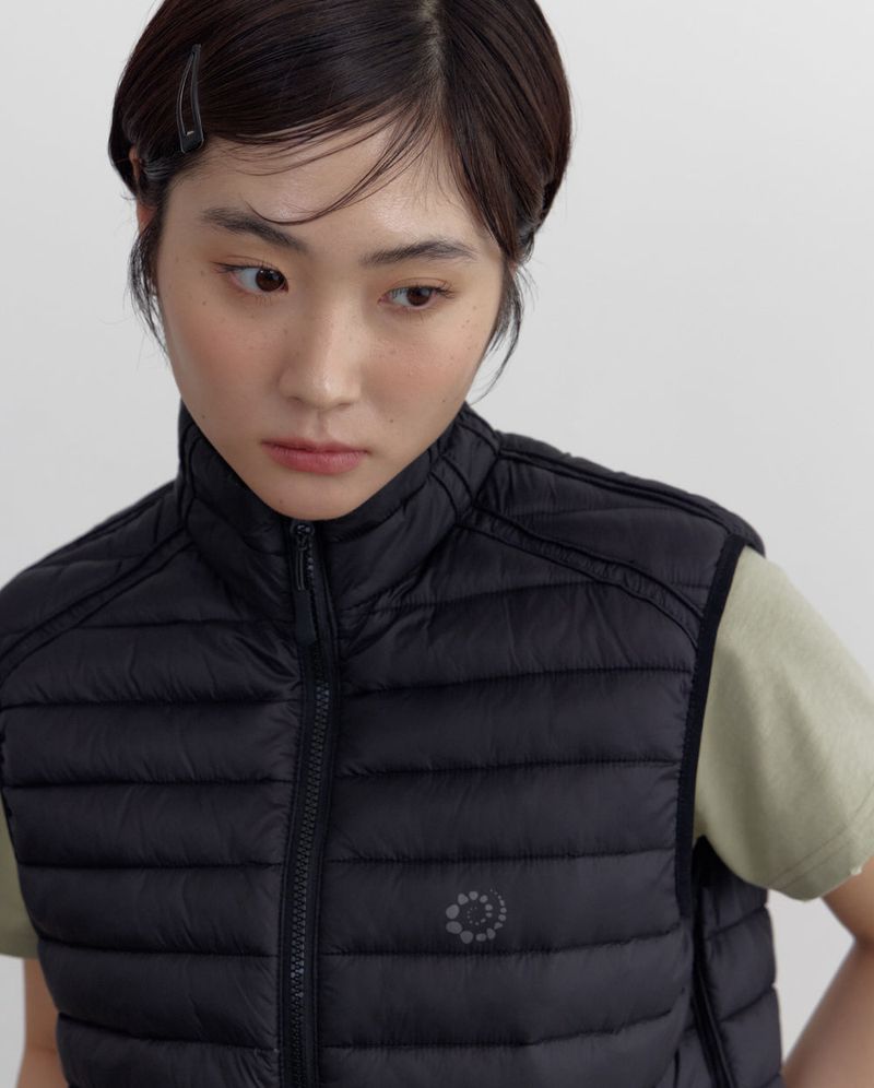 Swirl Logo Padded Vest
