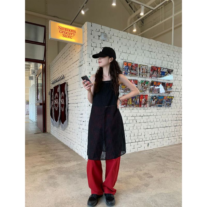 Monty wide cotton pants