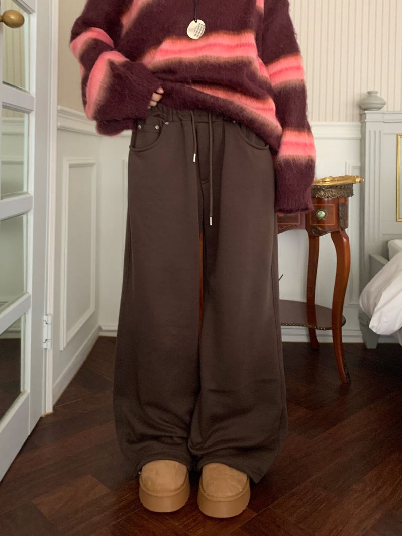 Snug Heat Loop Fleee Two-Way Pants