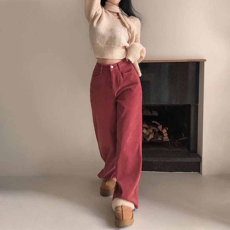 [BELLIDE MADE] Diget corduroy wide pants
