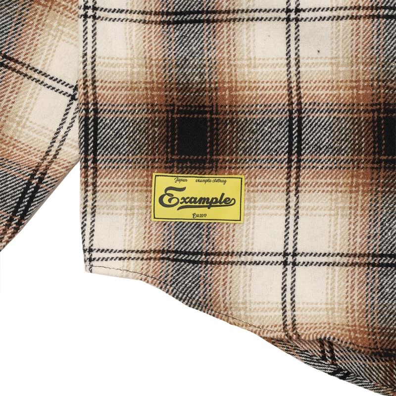 EXAMPLE BBBEAR CHECKSHIRTS