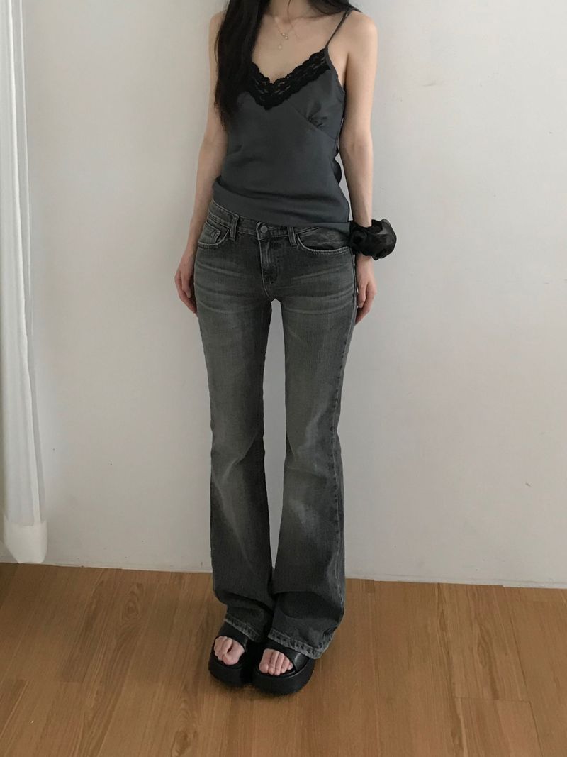 Uns Denim Bootcut Pants (one color)