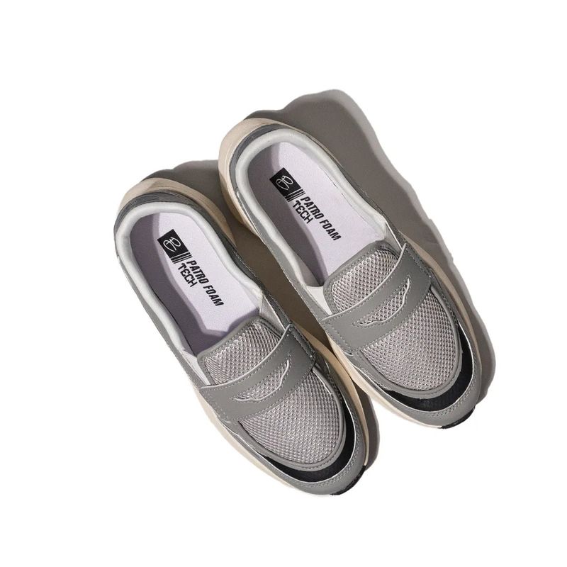 Patrobas Nomad Loafers Grey White