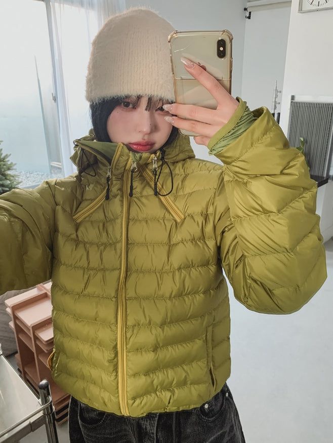 [100% duck down] Tipi down warmer light padding