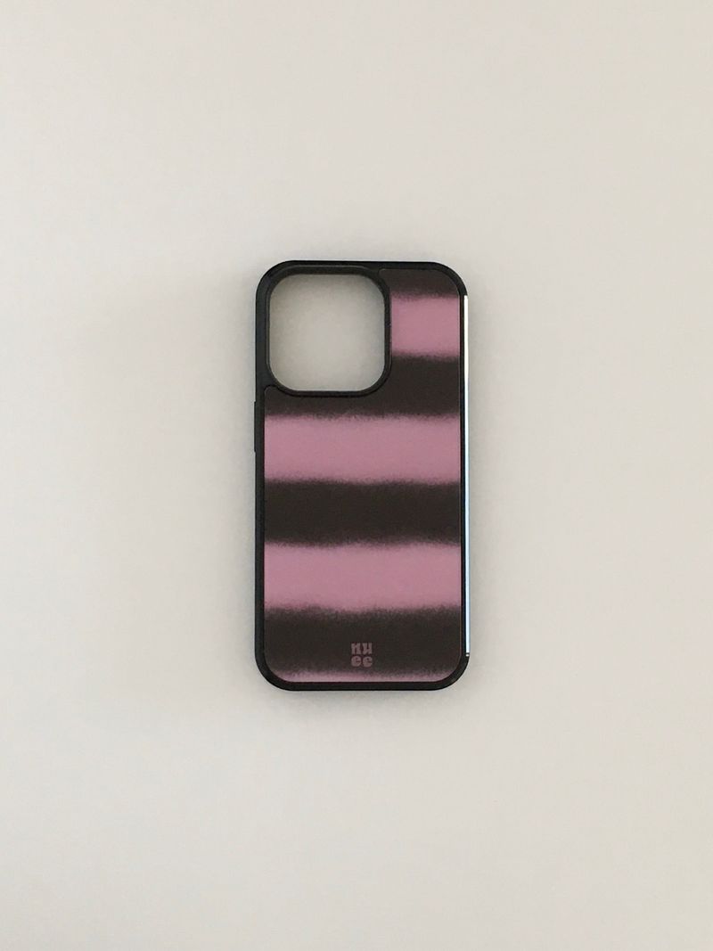 blink glass bumper (pink)