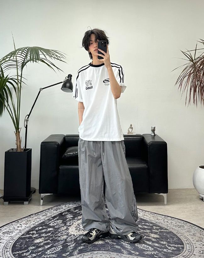 Hera Curve Track Nylon Pants