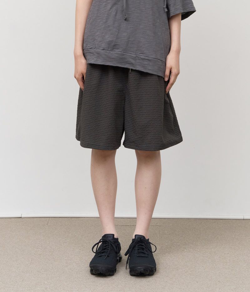 Mini Checked Shorts