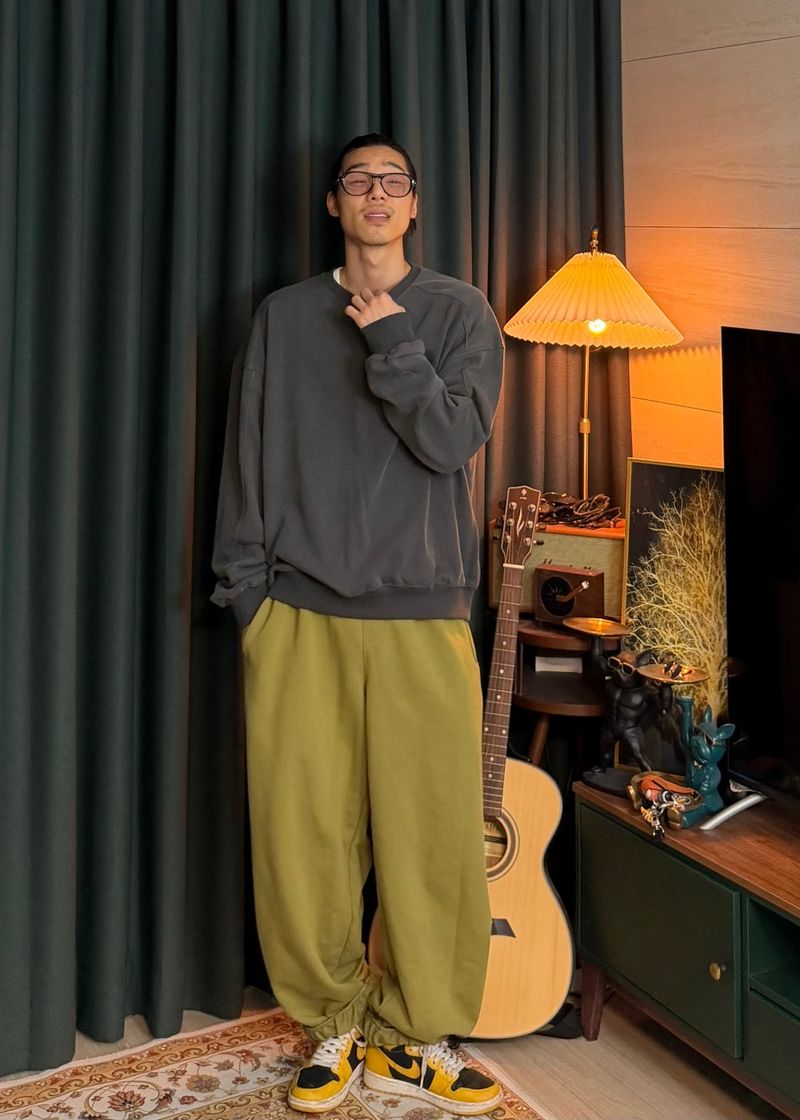 Basic Belted Jogger Pants 3COLOR