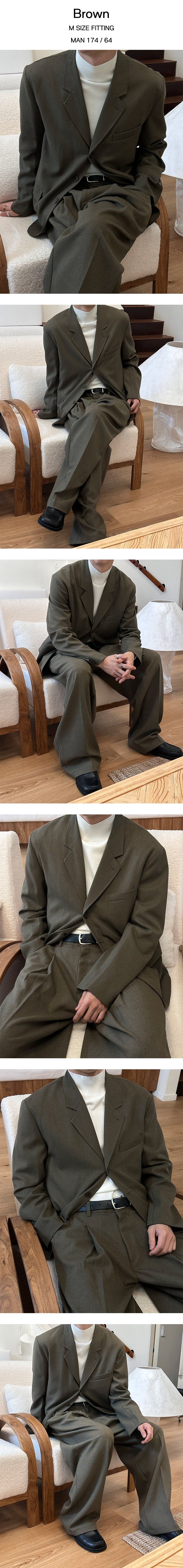 [SET UP가능] Max 3button blazer(2color)