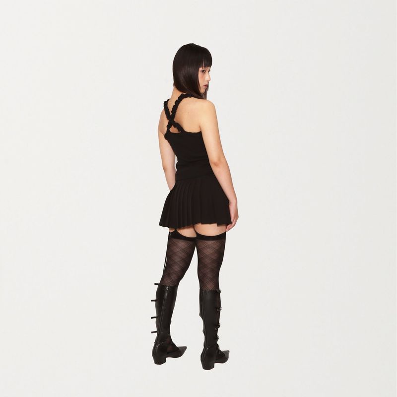Angel shirring sleeveless 001