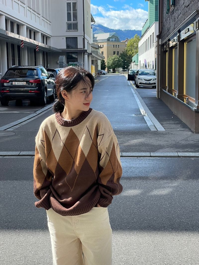 Le Procope pattern knit