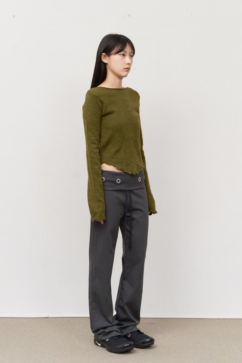 (W) Ruf Frill Knit
