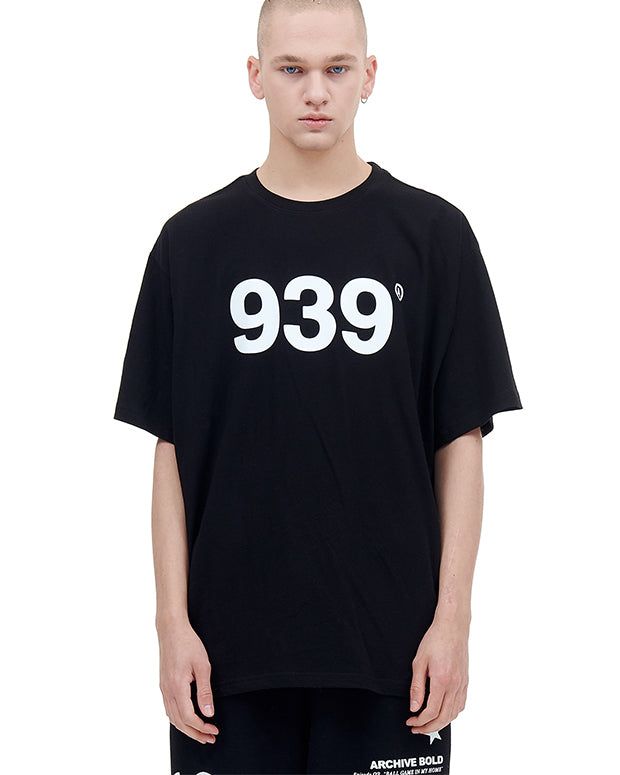ARCHIVE BOLD(アーカイブボールド)の「939 LOGO T-SHIRTS (BLACK)(Tops)」