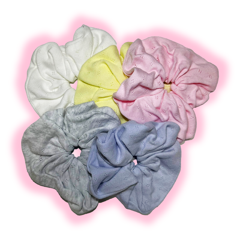 3amgang（スリーエイエムギャング）の「ベイビーパンチヘアーシュシュ (5color)（ヘアアクセサリー）」