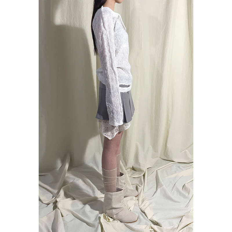 CUT-OUT RAGLAN SLEEVE TOP