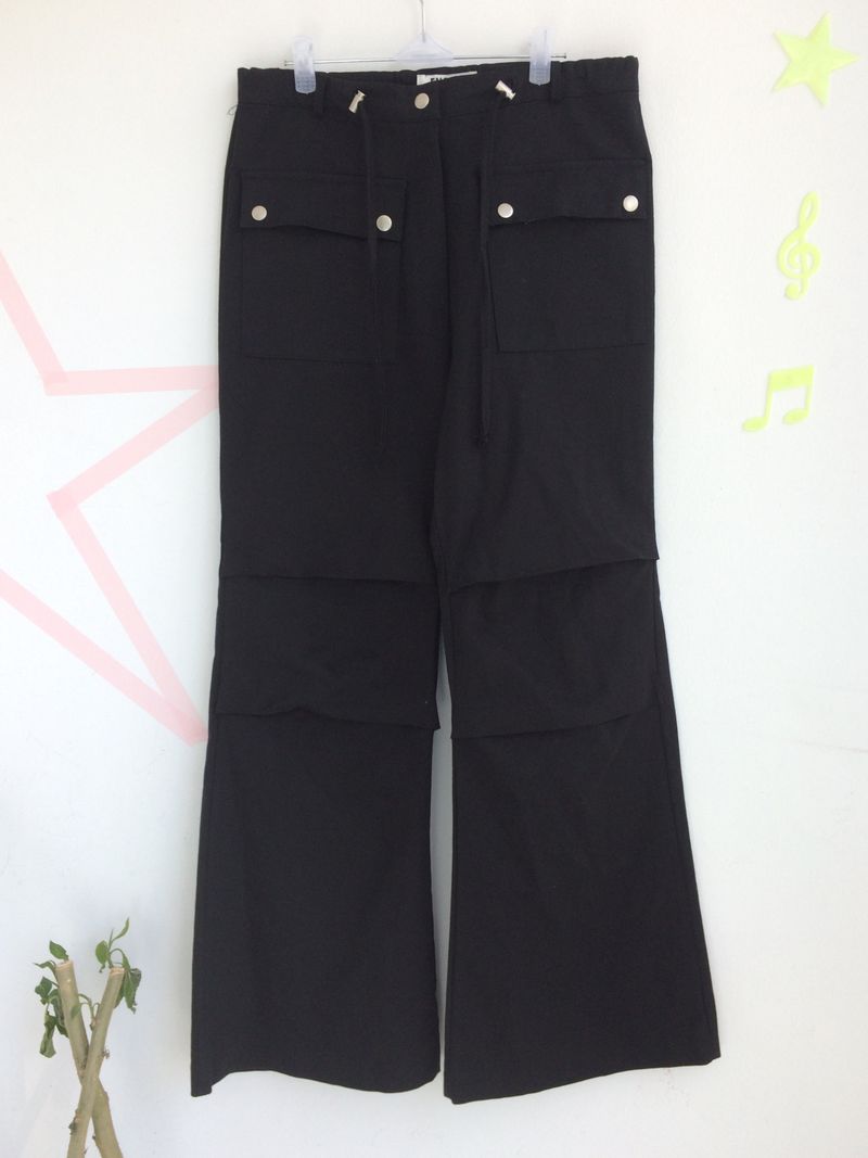 Pocket Bootcut Pants