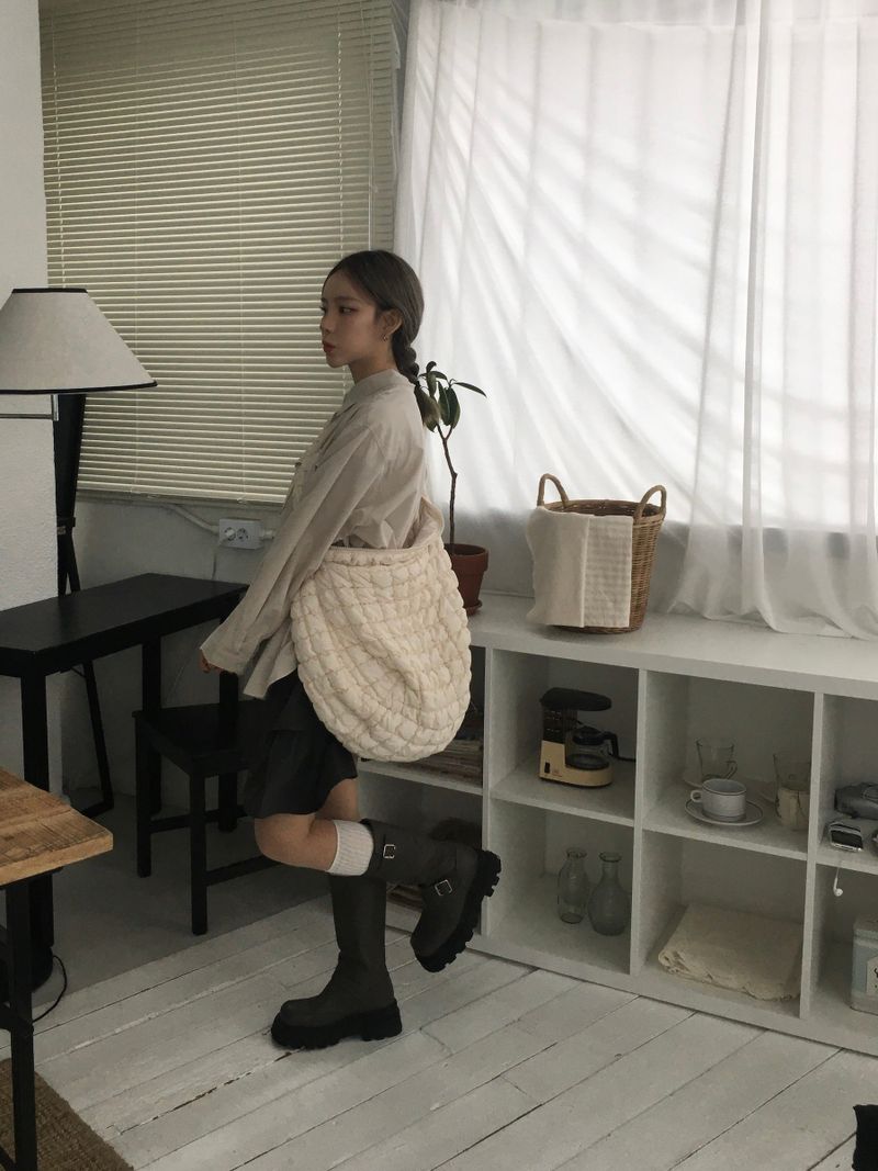 Mute Unbalanced Layered Skirt (3c)