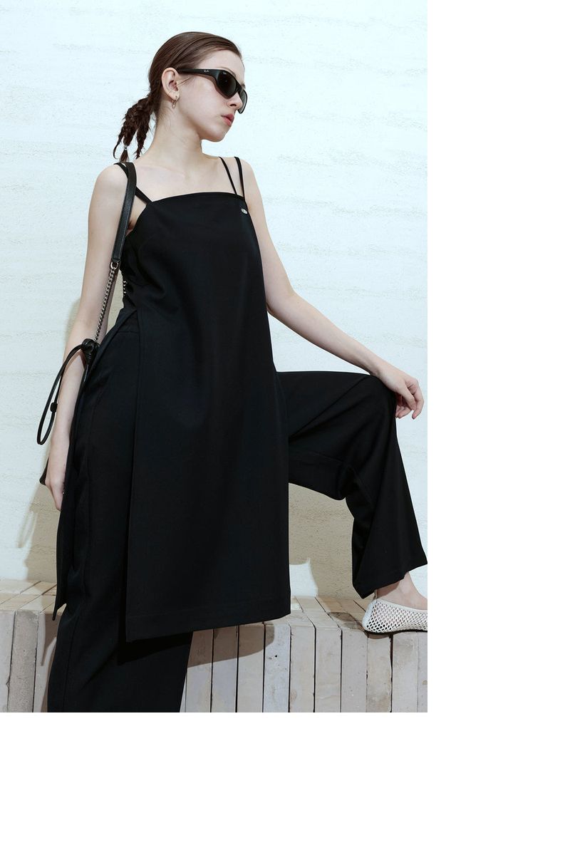 EASY-BANDING SLACKS_NAVY