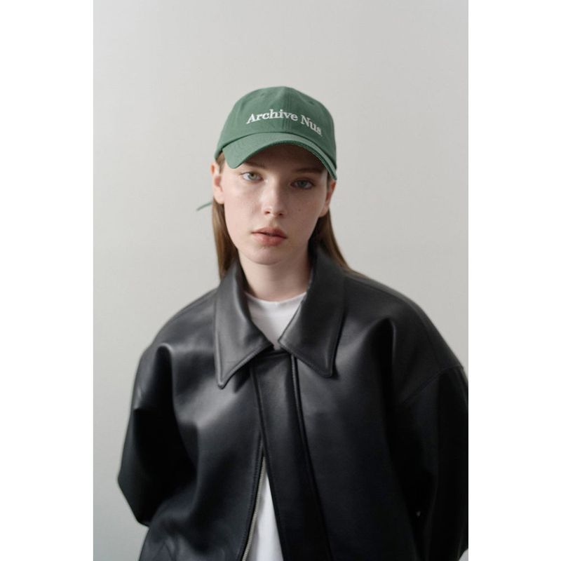 Nus. x Huke Archive ball cap (NAVY)