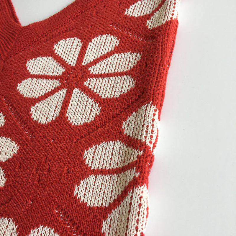 Ez Flower Knit Bag (2color)