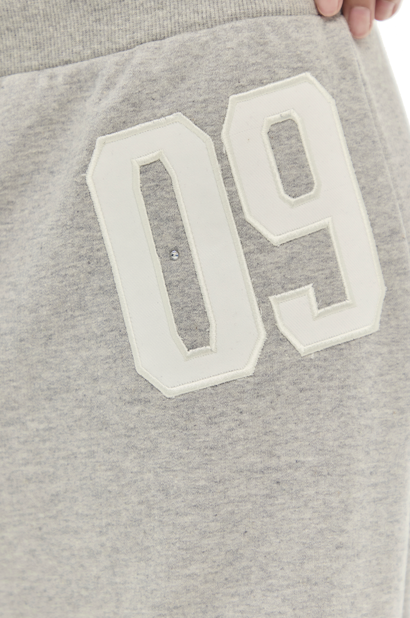 09 Numbering straight pants, Pink