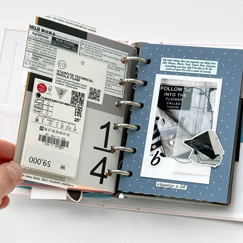 oab a7 inner paper / pattern