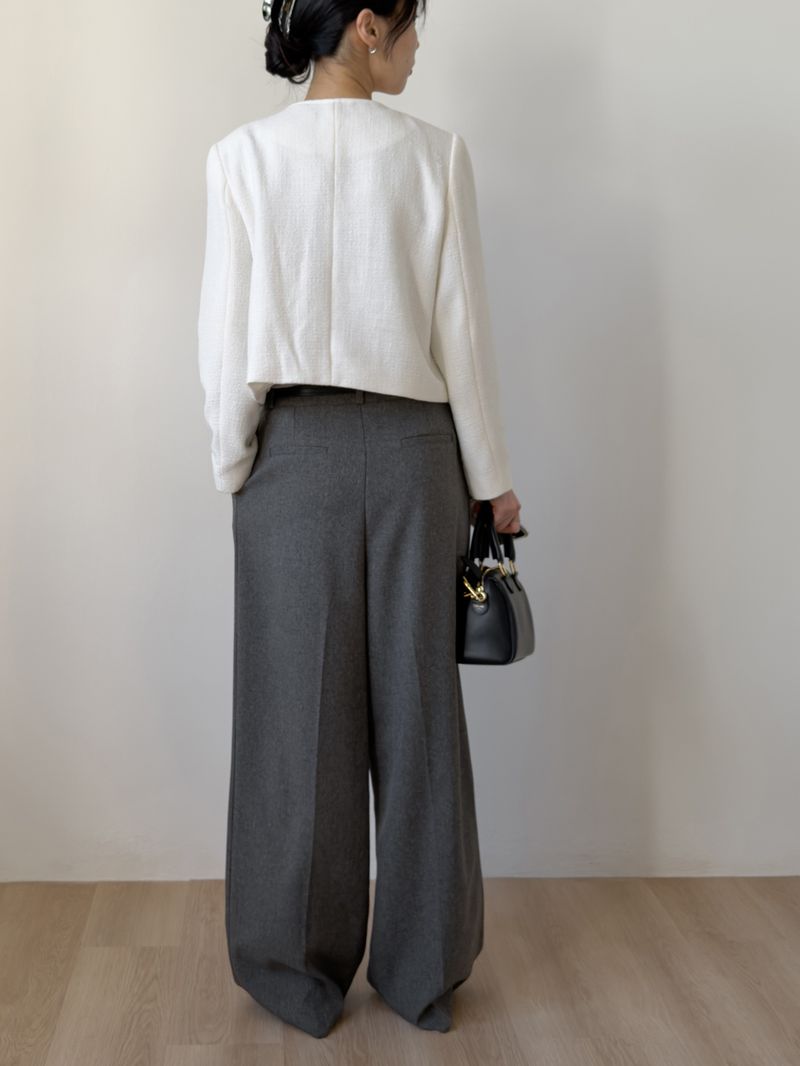 [Long Sleeve Version] Bebe Tweed Short Jacket