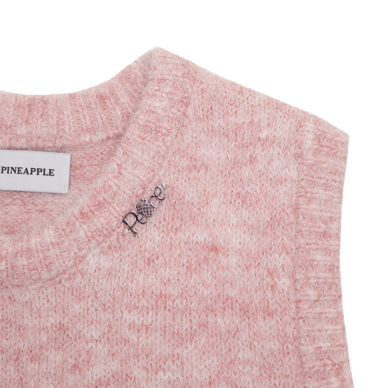 FLUFFY KNIT VEST (2 COLORS)