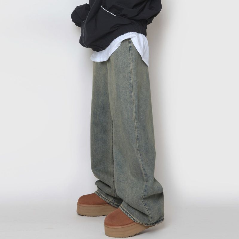 nutellike(ヌテールライク)の「Washing Agid Denim Pants(Pants)」