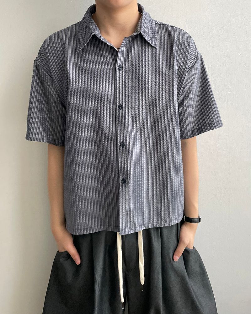 Shore Stripe Short Sleeve Shirt