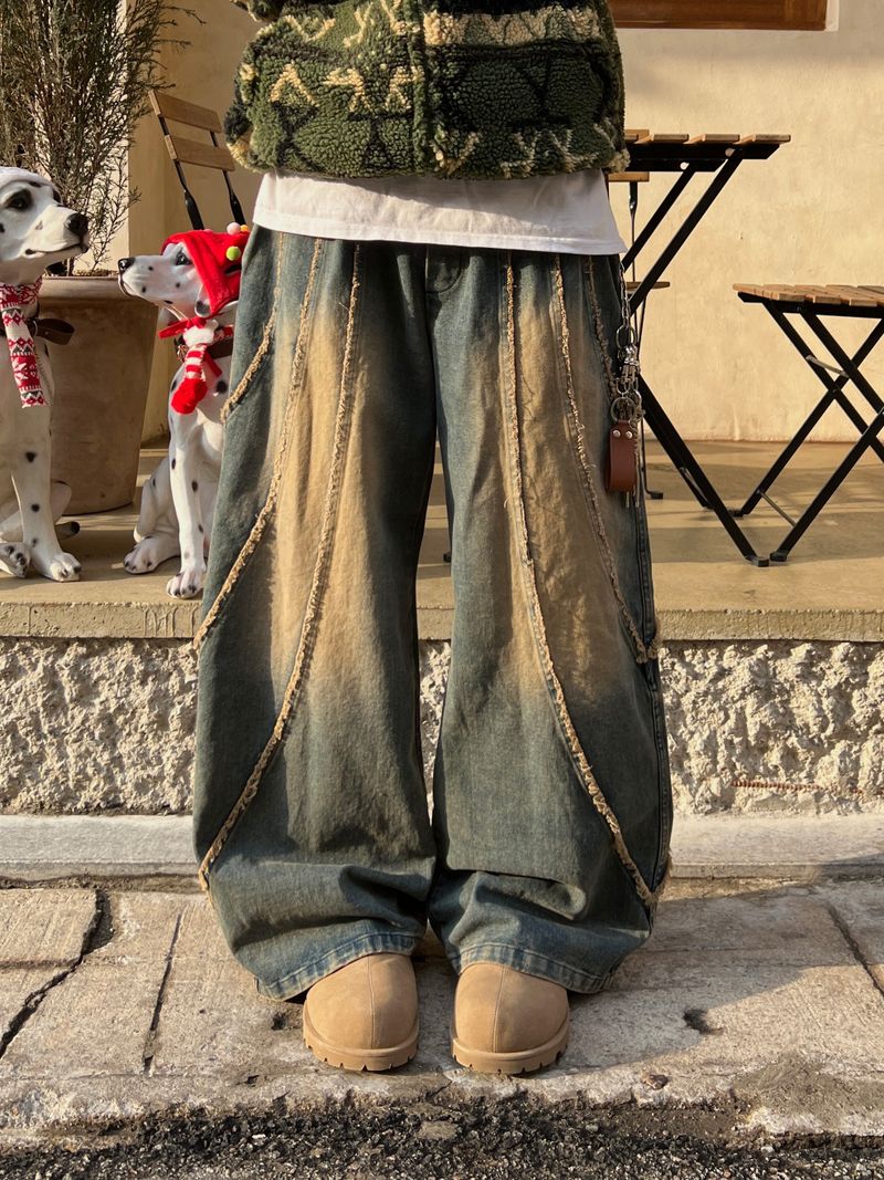 ESOO(イス)の「Melt Seamline Denim Pants (2 Colors)(Pants)」