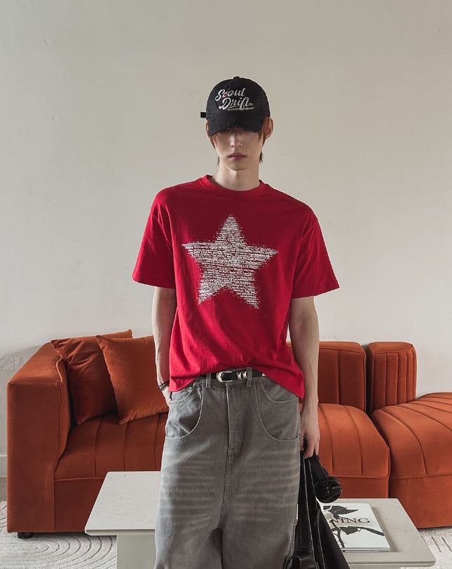 2PLAN（ツープラン）の「Nova Star Printed Short Sleeve T-shirt（Tops）」