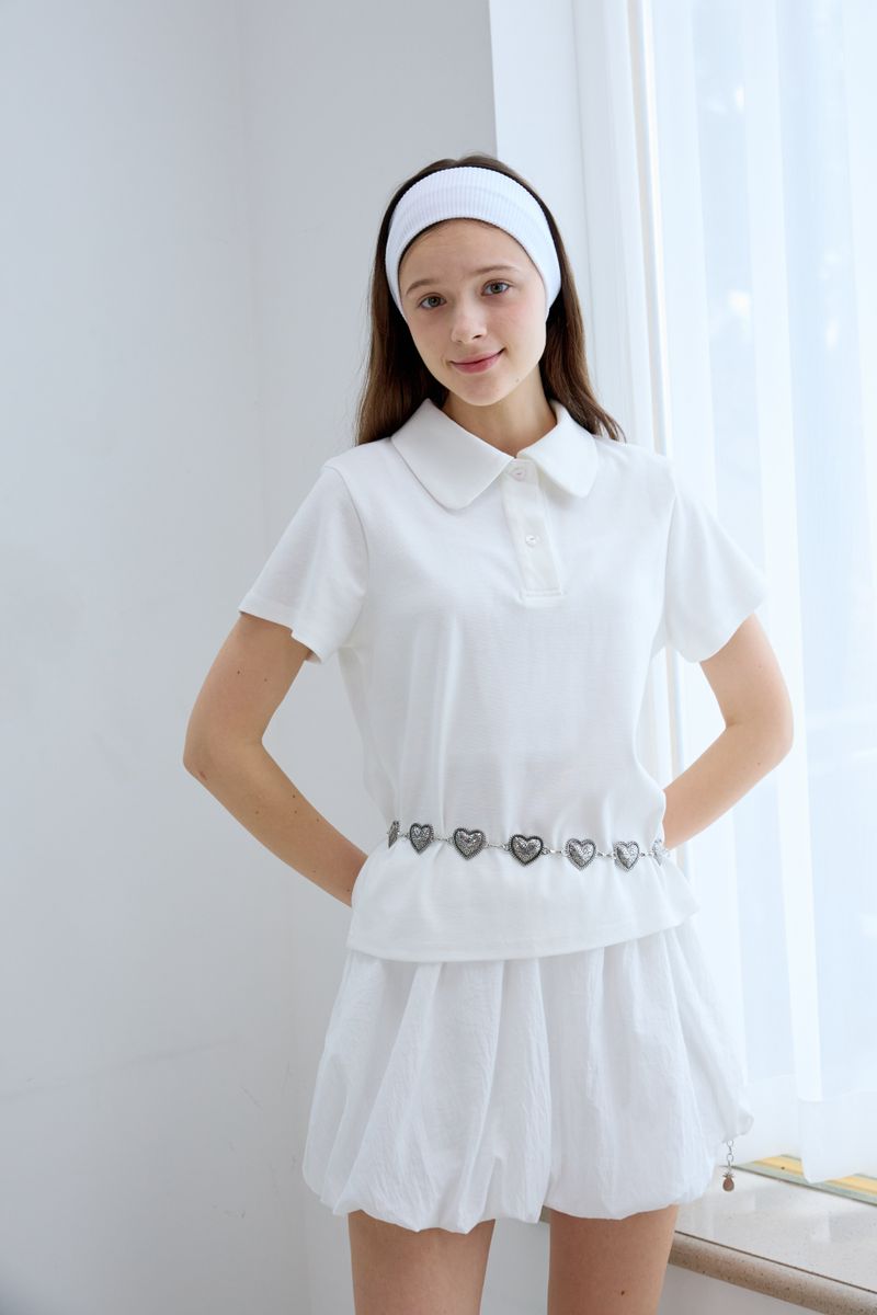 MORI PUMPKIN MINI SKIRT