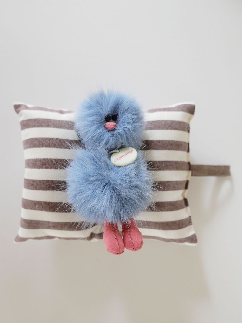 Cosymosy Mini Bird Keyring - Blue
