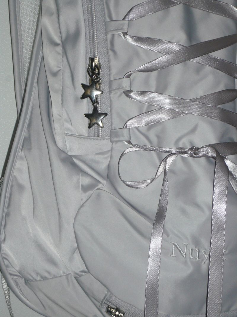 Lace up backpack _ Grey