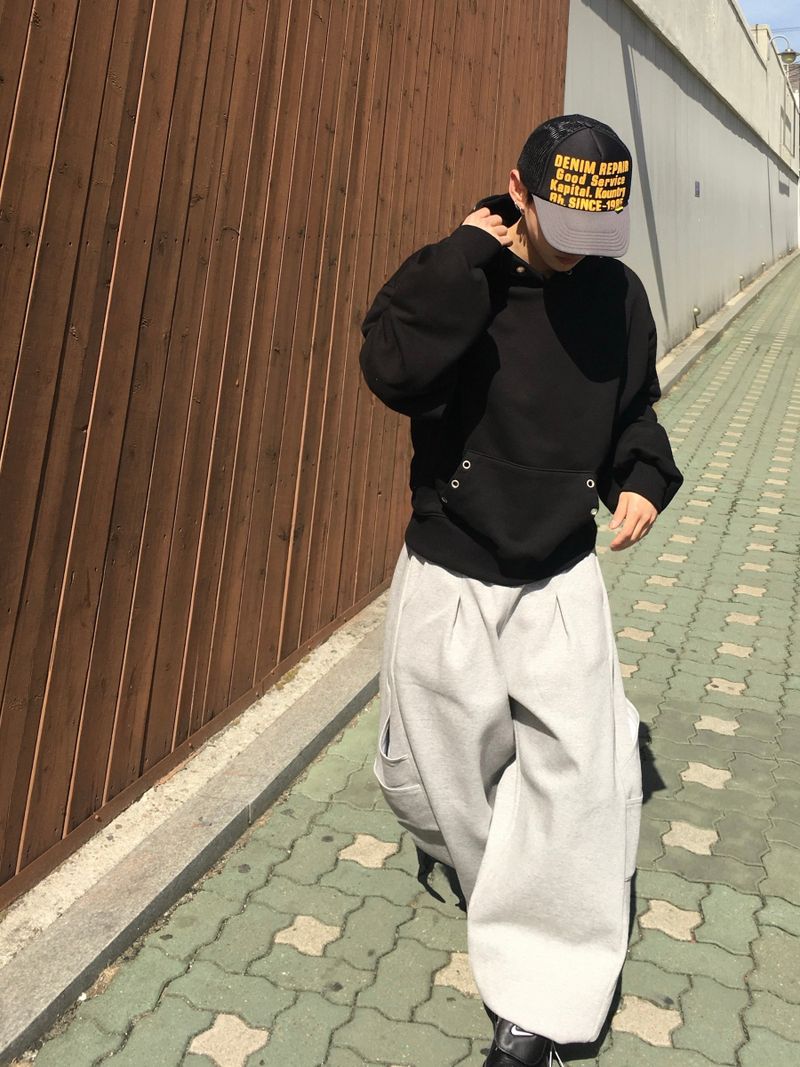 Noel Side Cargo Sweatpants 3C
