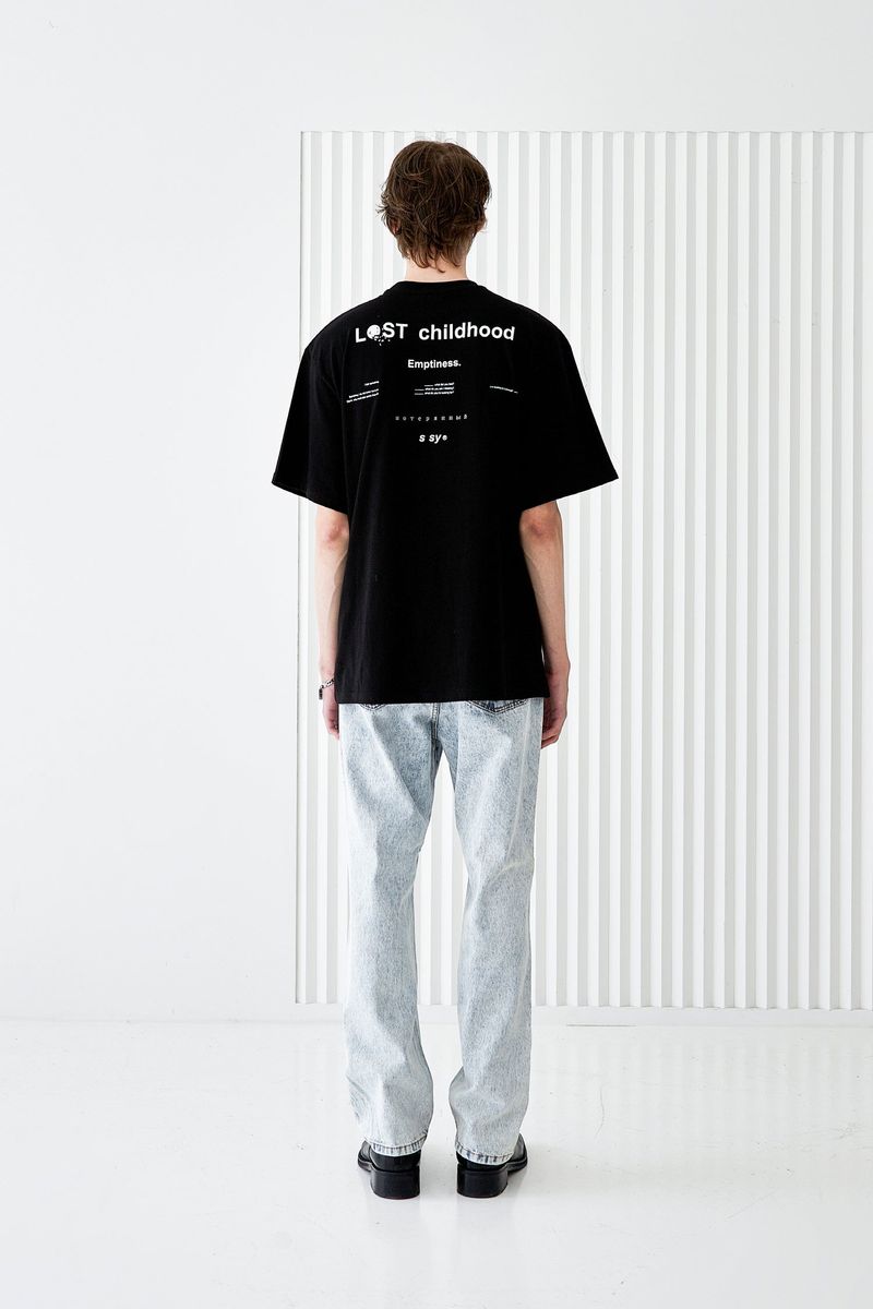 LOSTCHILDHOOD T-SHIRT BLACK