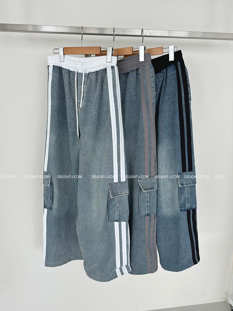 Denim Half Unissex Pants