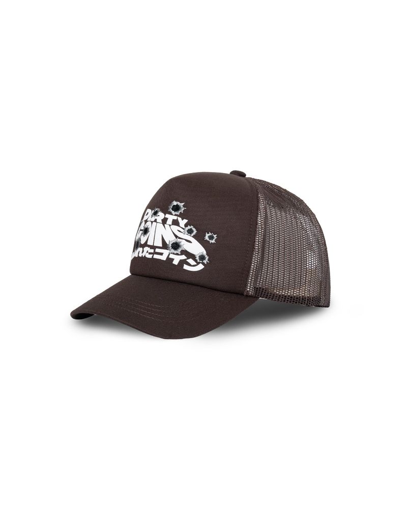 DirtyCoins（ダーティーコインズ）の「Mesh Cap DirtyCoins Wavy Get Shoot Brown（Hats）」